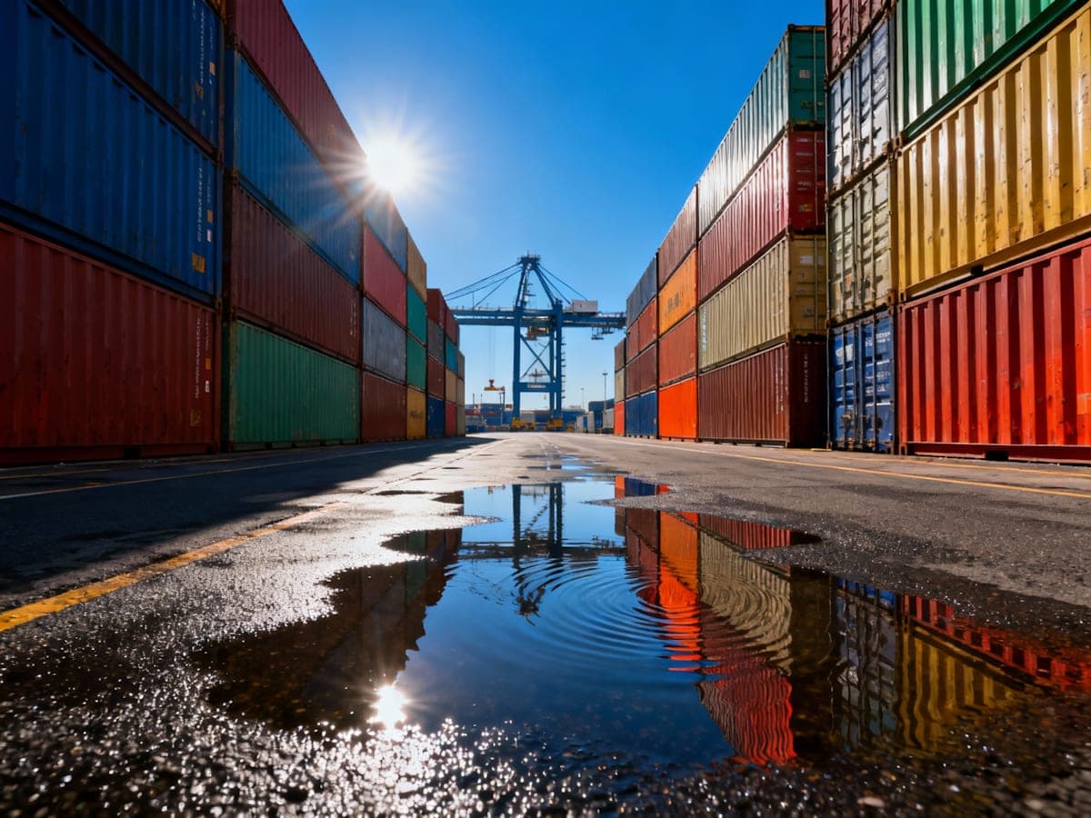 Sea freight — FCL and LCL container logistics