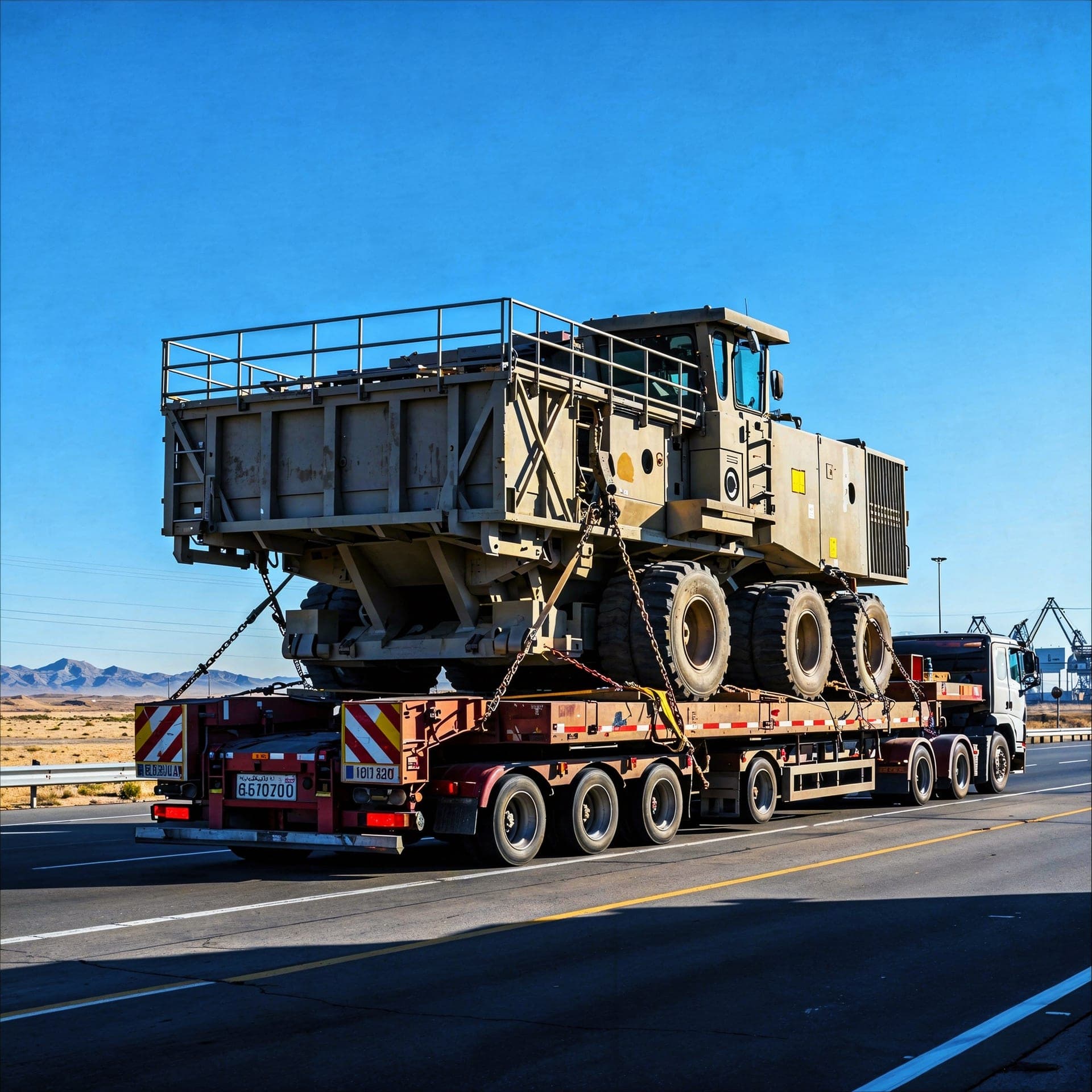 Project cargo and heavy lift logistics